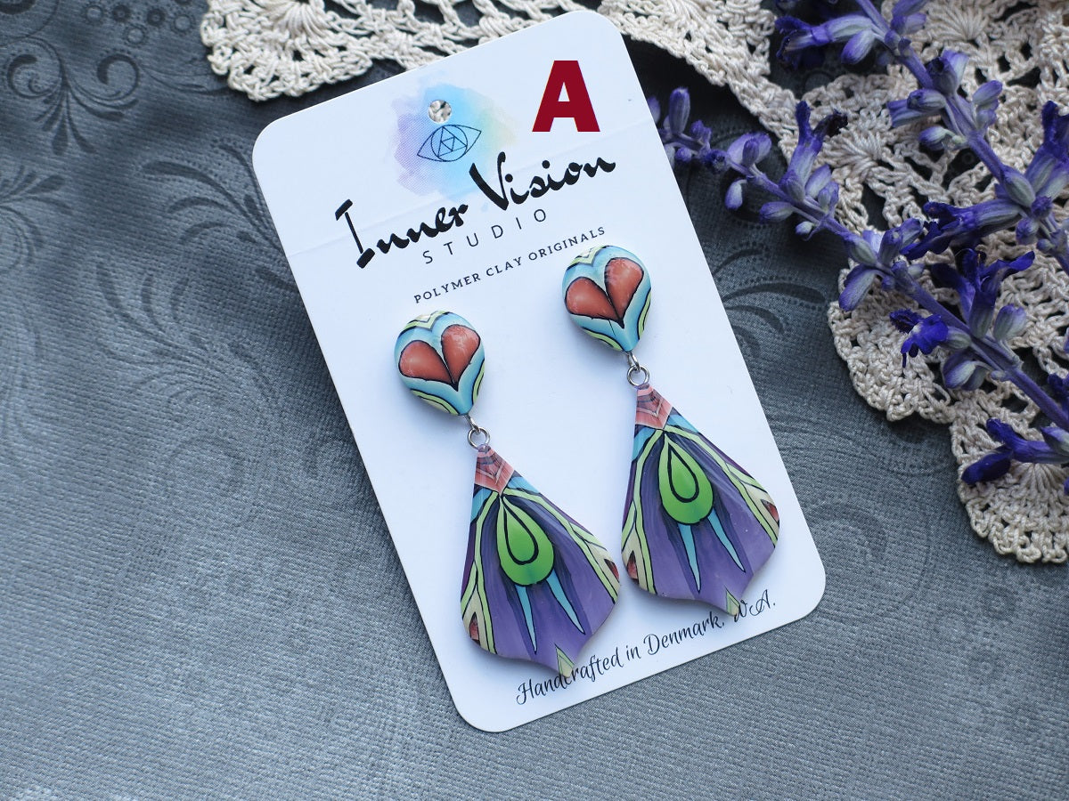 'Magenta Dream' Turkish Drop Earring